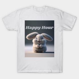 Jenny the Bunny - Happy Hour T-Shirt